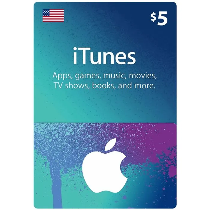 $5 Apple gift card
