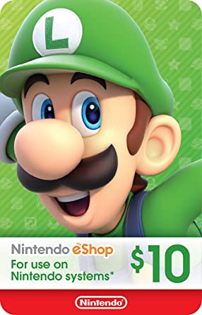 $10 Nintendo eShop Gift Card (US)