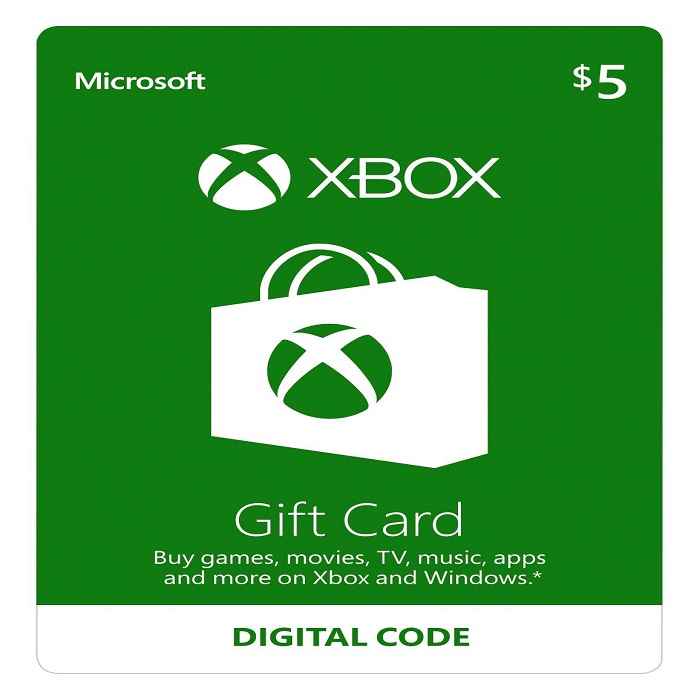 $5 Xbox Gift Card (US)