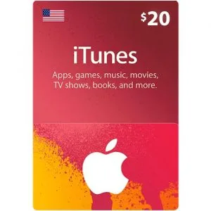 $20 Apple gift card